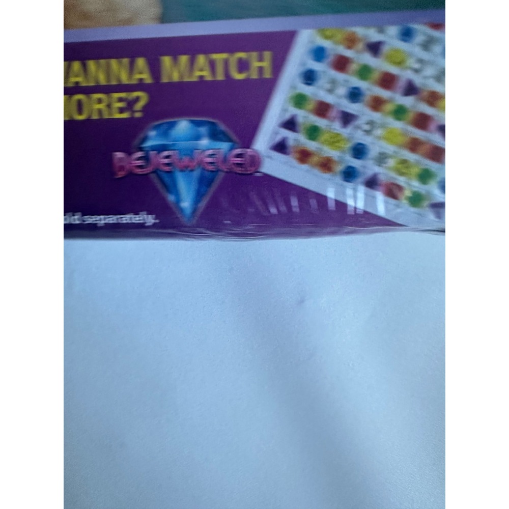 Hasbro Bejeweled Frenzy Card Game 2013 PopCap Match 3 Strategy New Sealed A2539 - Picture 4 of 4